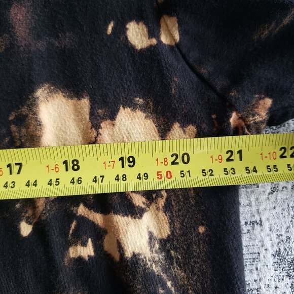 XL Freddy Krueger Bleach Tie Dye Shirt custom DIY + ooak Gildan - Picture 7 of 7